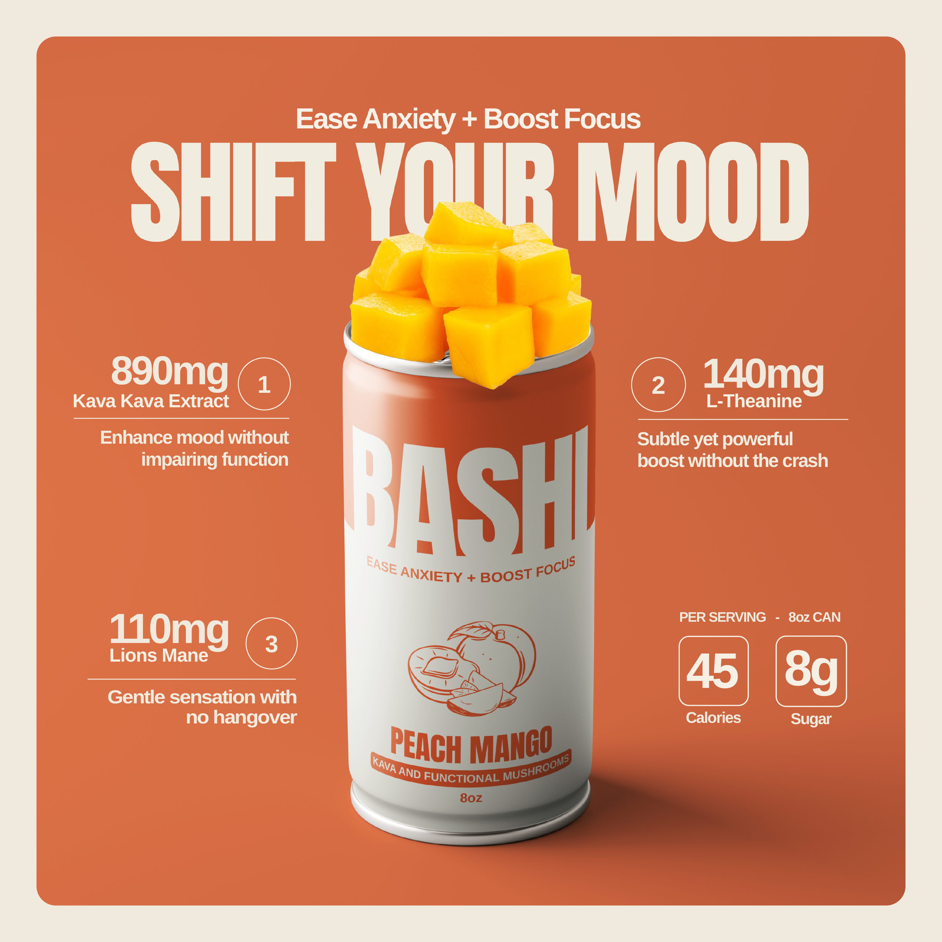 Bashi | Peach Mango